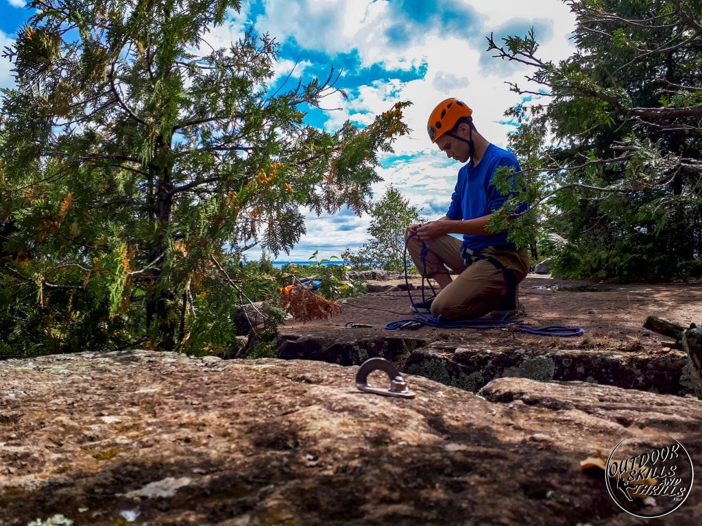 Top Rope Anchors & Rappelling Course Outdoor Skills And Thrills