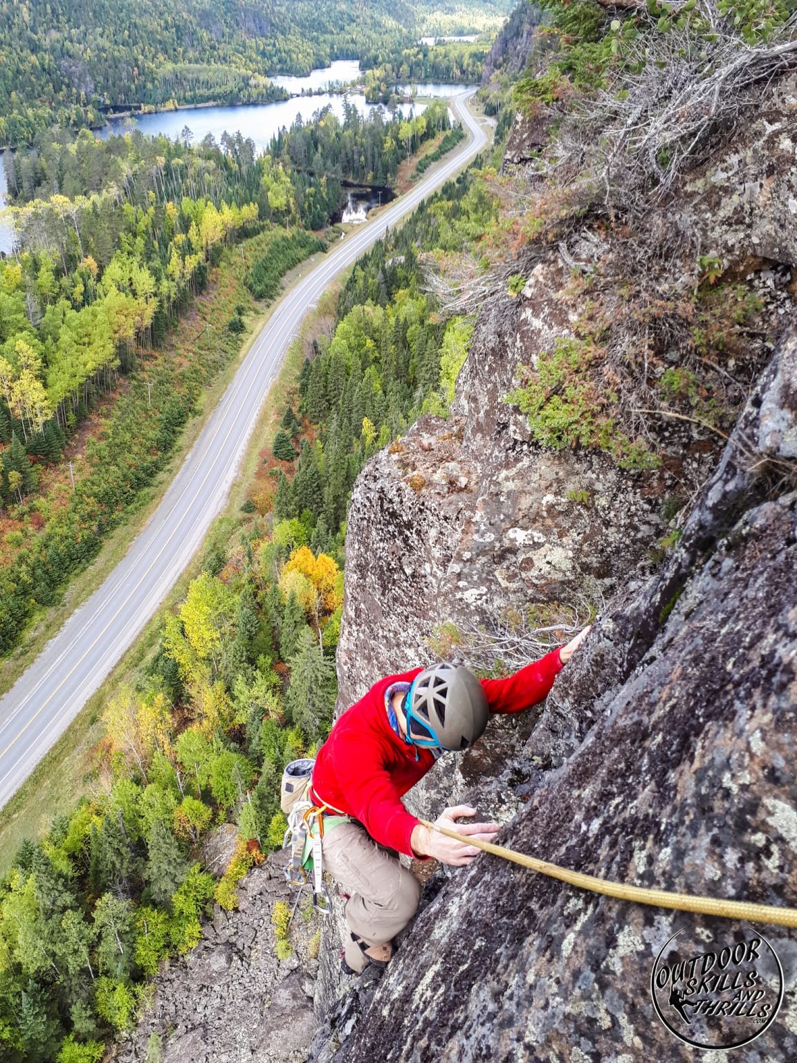 Sport Lead Climbing & Rappelling Course Outdoor Skills And Thrills