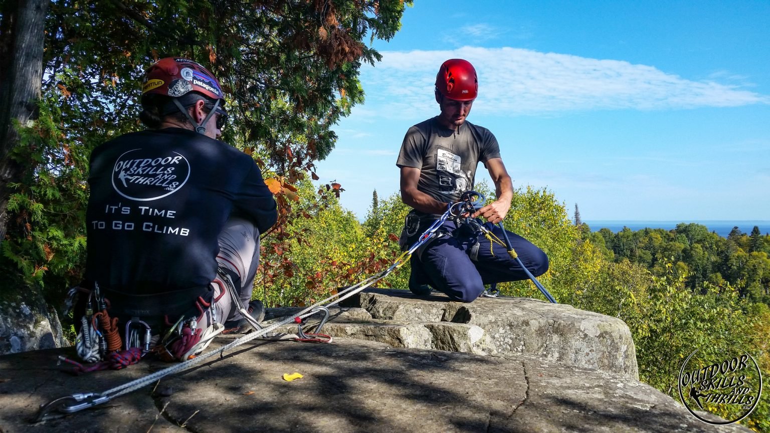 Top Rope Anchors & Rappelling Course Outdoor Skills And Thrills