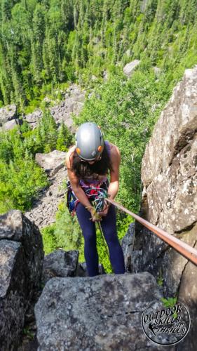 Rock Climbing at Claghorn - Outdoor Skills And Thrills - Photo by: Aric Fishman