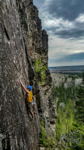 Rock Climbing at Claghorn - Outdoor Skills And Thrills - Photo by: Aric Fishman