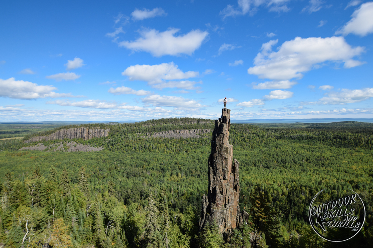 Rock Climbing the Dorion Tower -Outdoor Skills And Thrills -Photo by: Paul Desaulniers